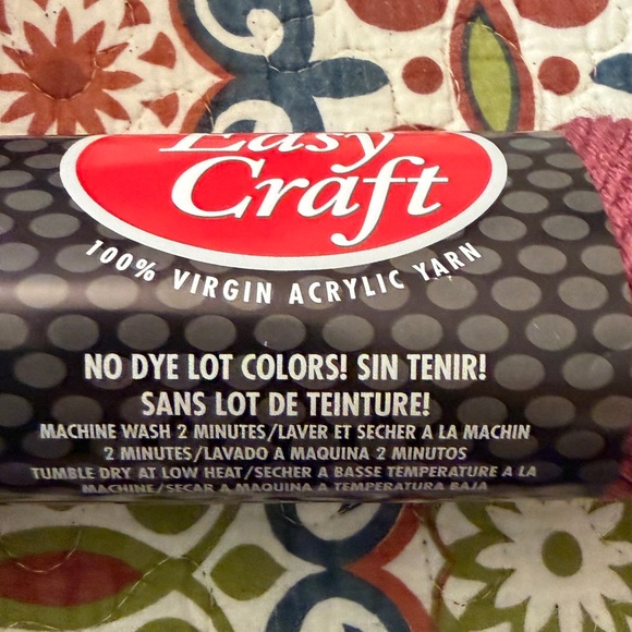 Easy Craft Dried Rose Yarn Bundle Lot of 12 Skeins - Picture 3 of 6